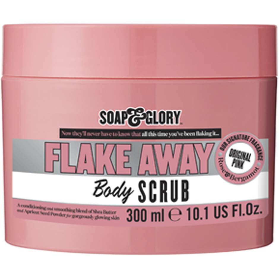 Flake Away Body Scrub for Exfoliation and Smoother Skin