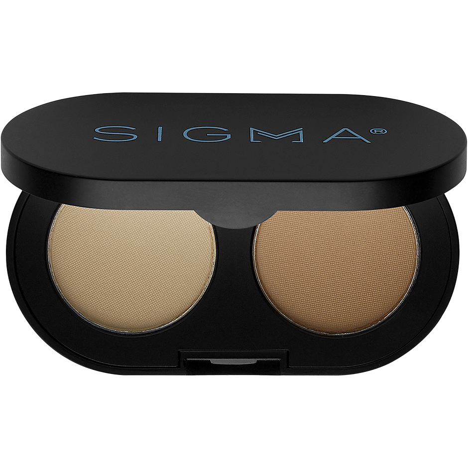 Color + Shape Brow Powder Duo Light, Sigma Beauty Kulmameikit