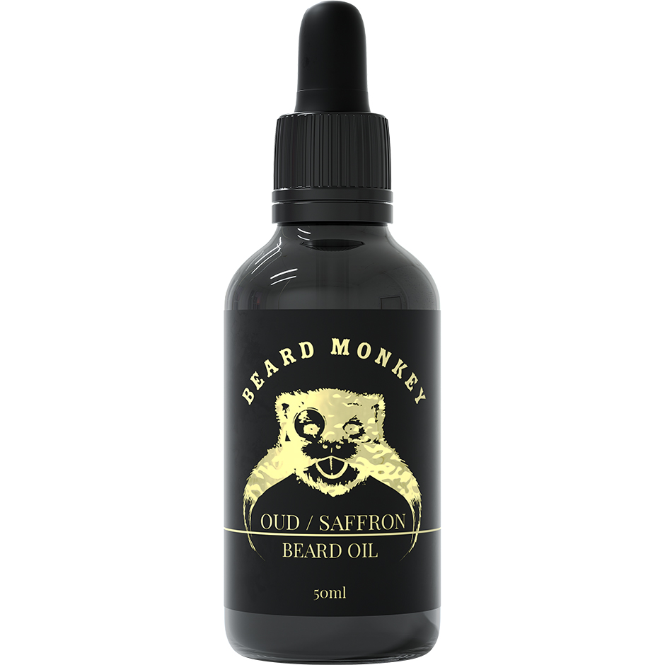 Oud & Saffron Beard Oil, 50 ml Beard Monkey Partaöljy ja partavaha