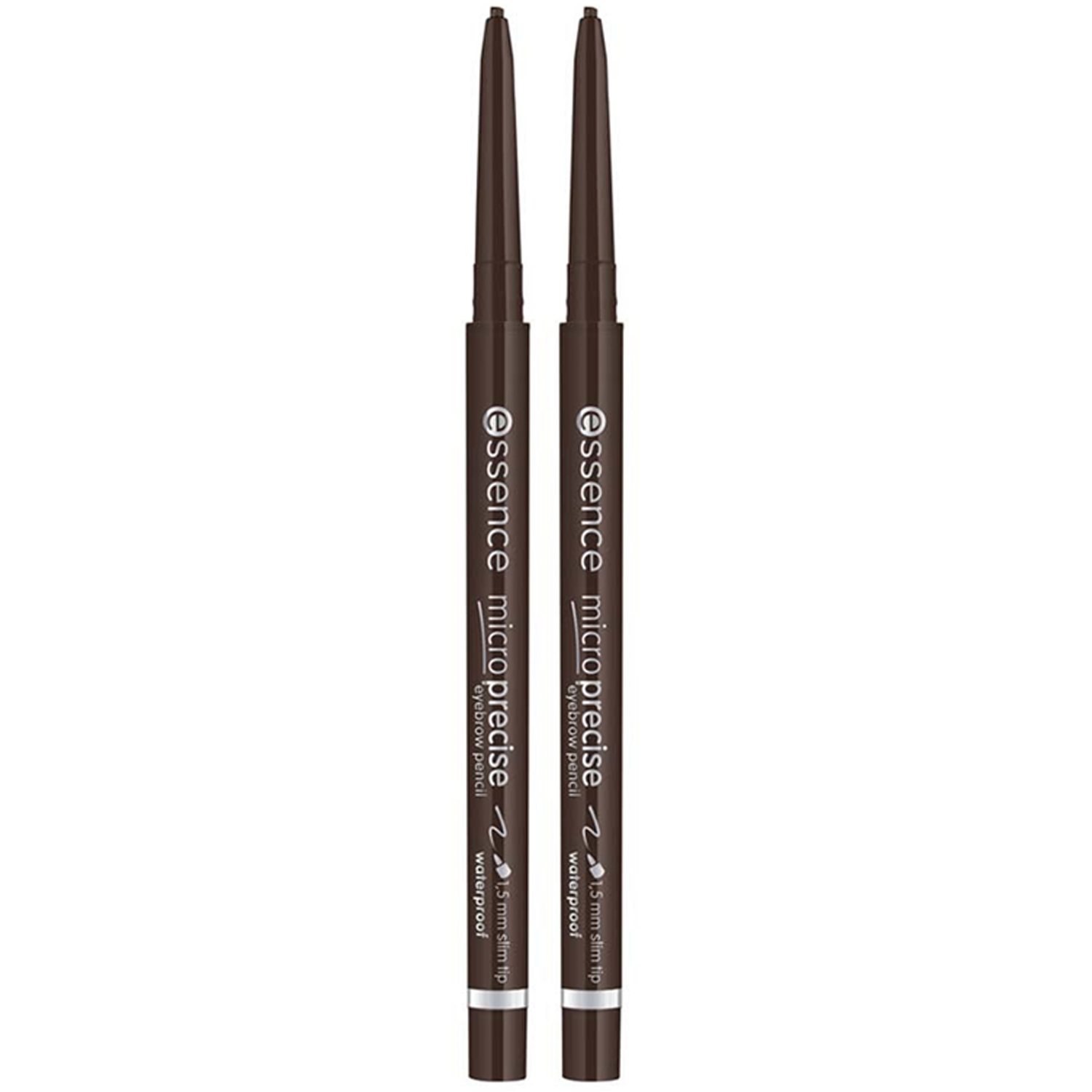 essence Duo Micro Precise Eyebrow Pencil 03 dark brown