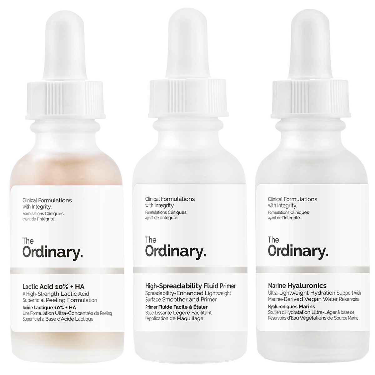 The Ordinary Set of Actives - Starter Kit For All Skintypes