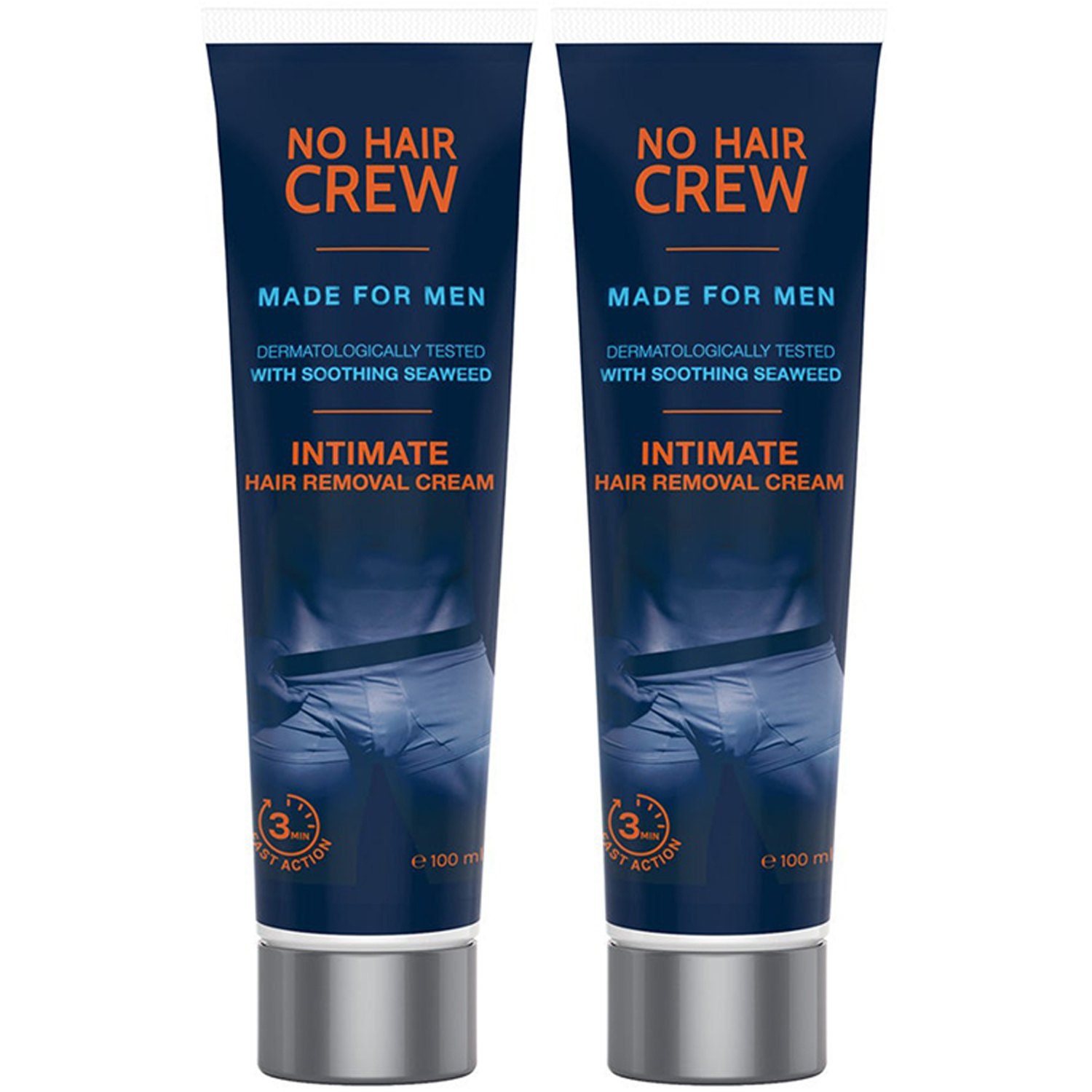 No Hair Crew Duo Intimate Hair Removal Cream