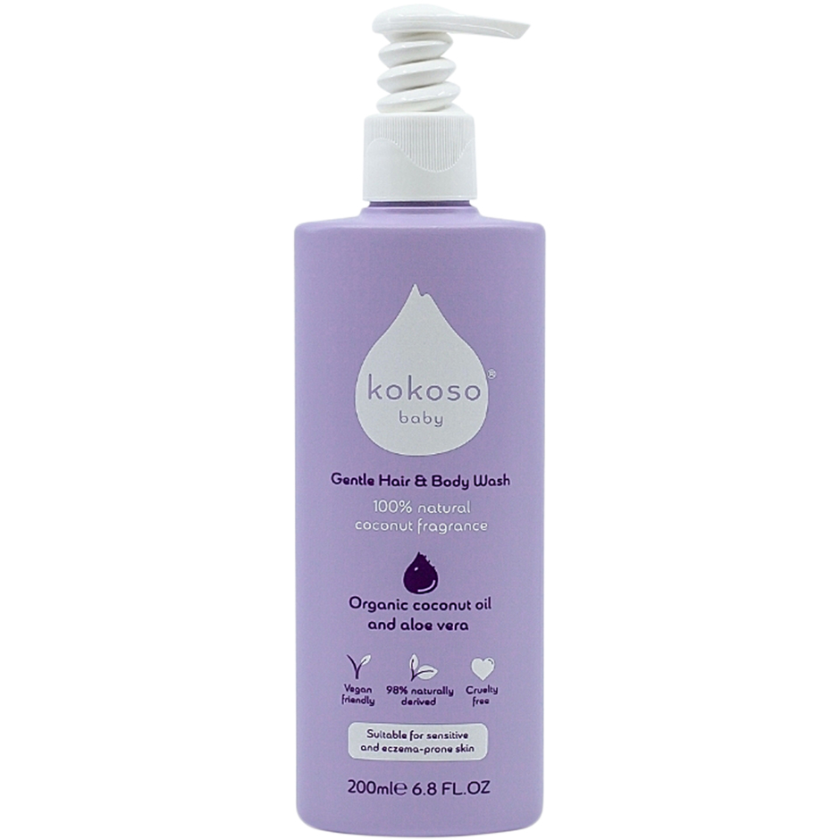 Kokoso Baby Hair & Body Wash 200 ml