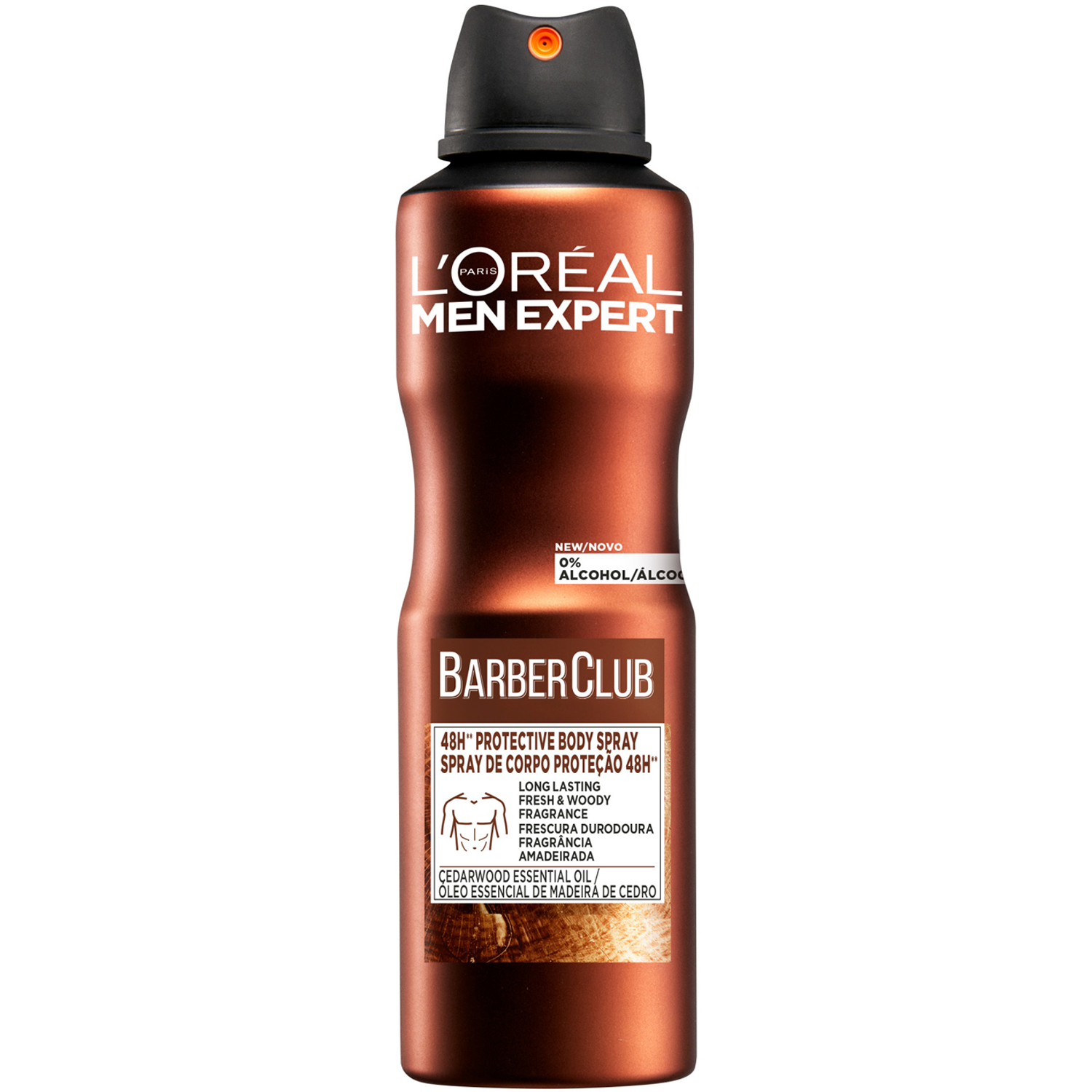 L'Oréal Paris Men Expert Barber Club 48H Protective Bodyspray 150 ml