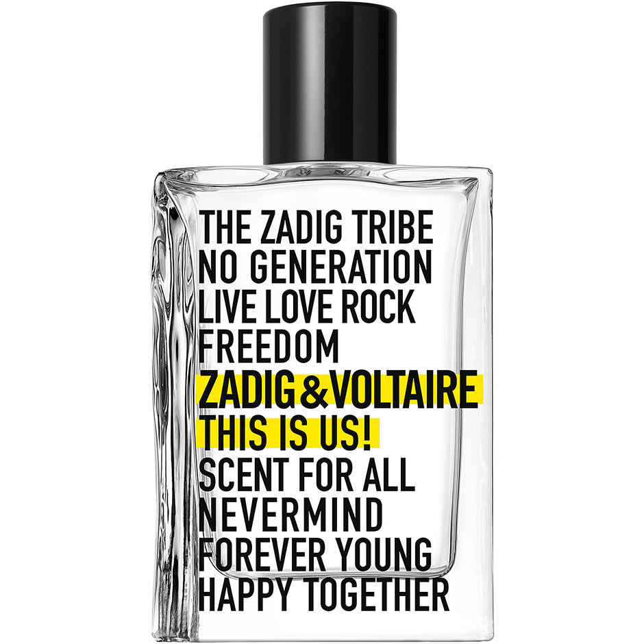 This Is Us, 50 ml Zadig & Voltaire Hajuvedet