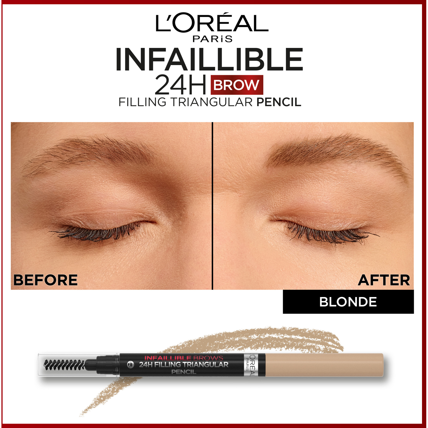 Infaillible Brows 24H Filling Triangular Pencil