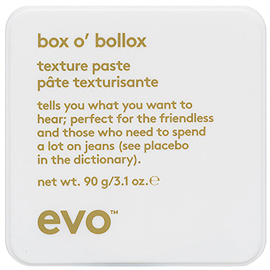 Box O Bollox Texture Paste, 90 g evo Hiusvahat