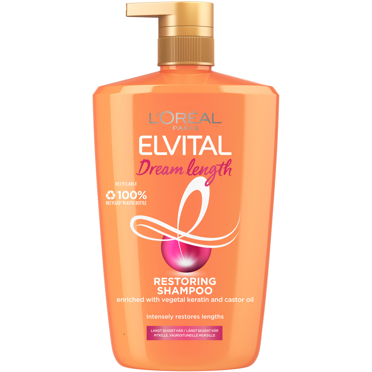 Elvital Dream Length Shampoo, 1000 ml L'Oréal Paris Shampoo