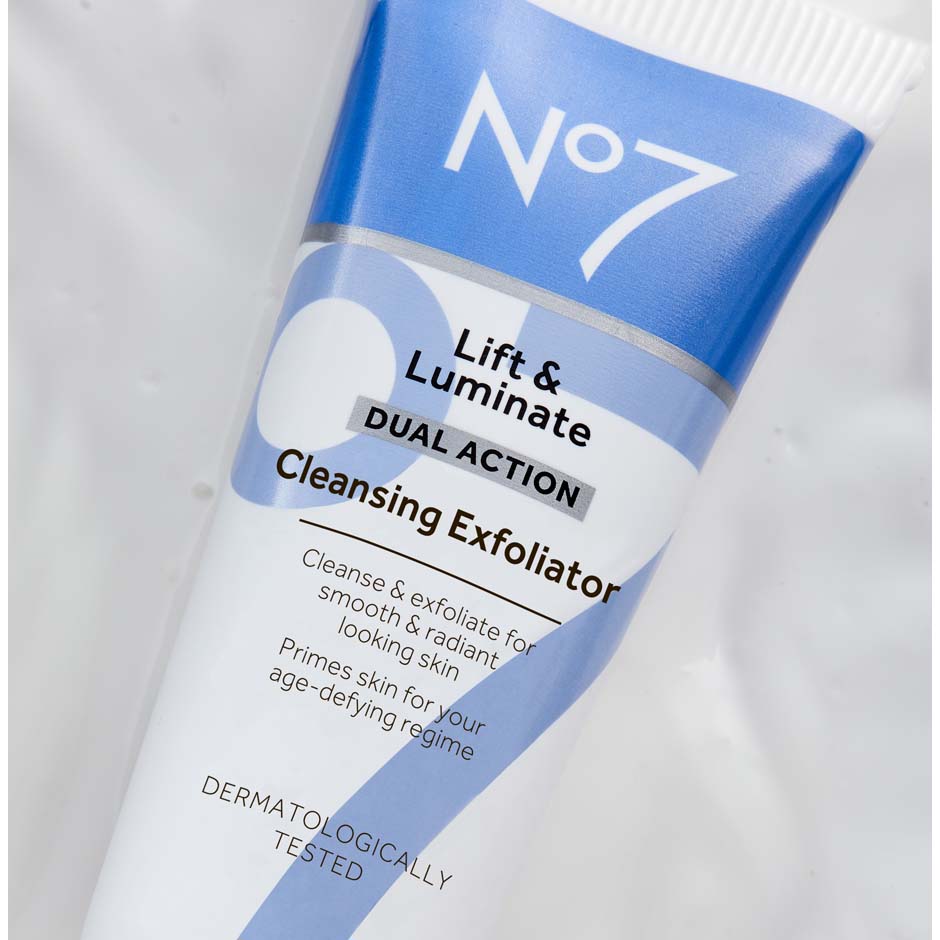 Lift & Luminate Dual Action Cleansing Exfoliator for Refreshed Skin, Luminosity