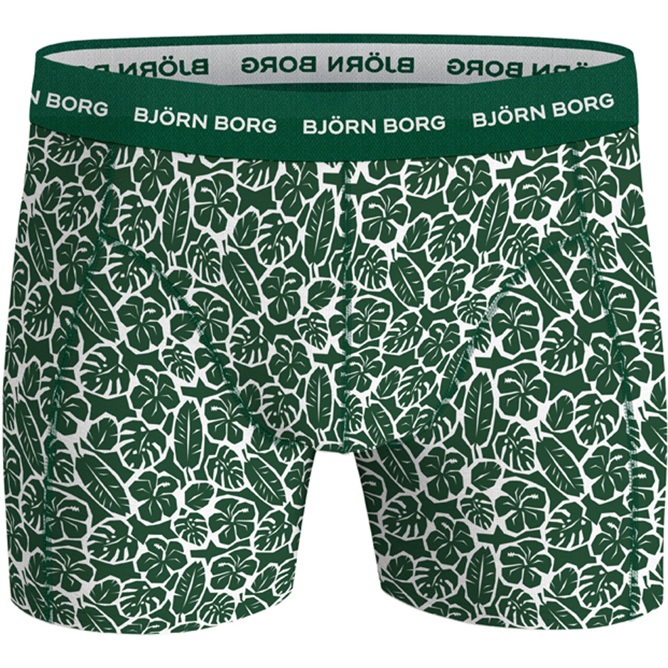 Cotton Stretch Boxer 5p Multipack Black/Green