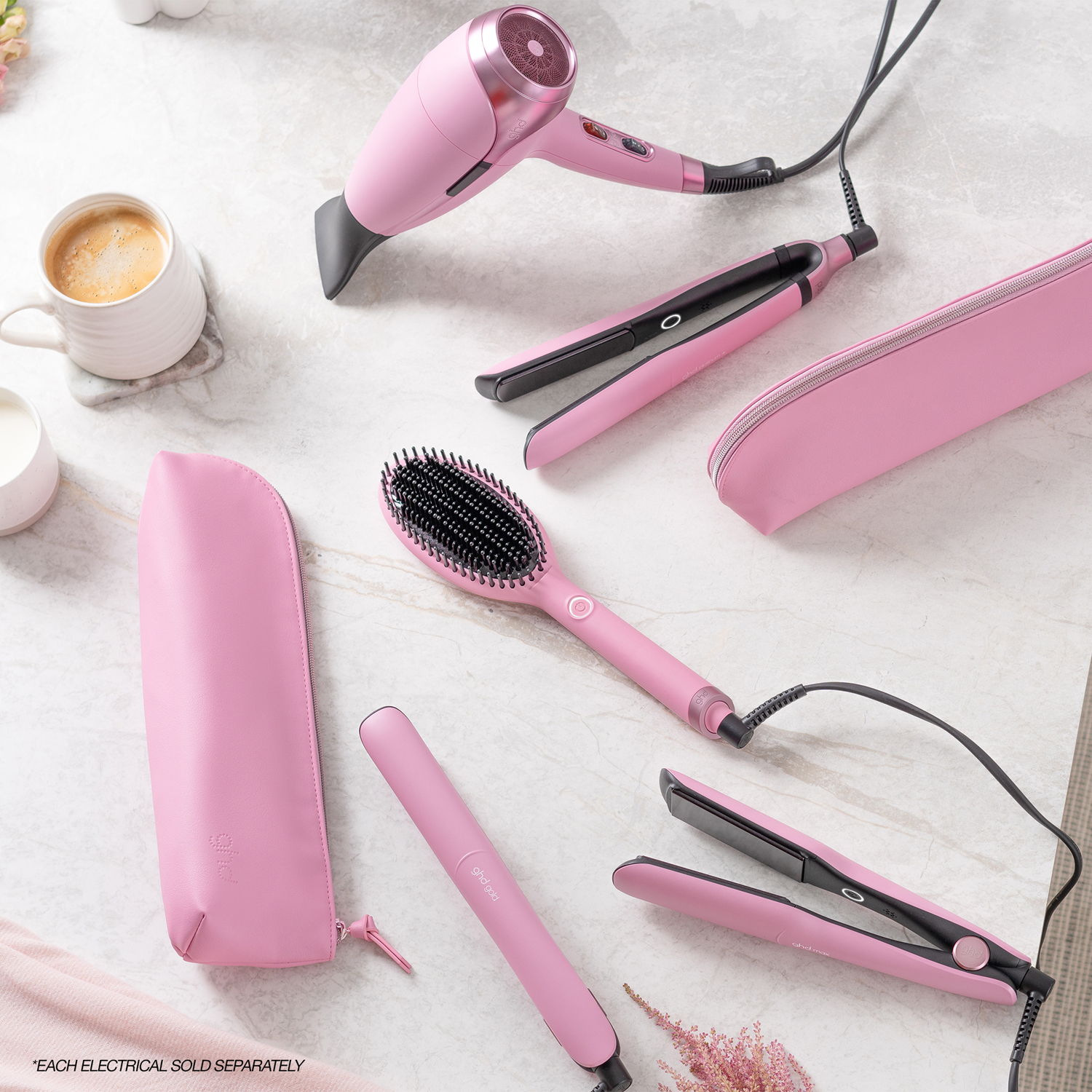 Helios Hair Dryer Pink