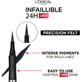 Infaillible Grip 24H Precision Felt Eyeliner