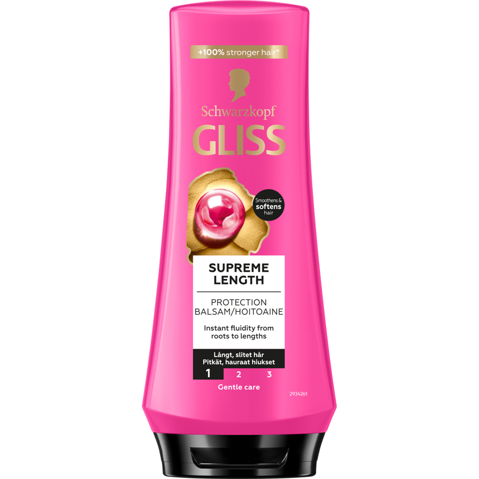 Schwarzkopf Gliss Protection Conditioner Supreme Length for Long Hair