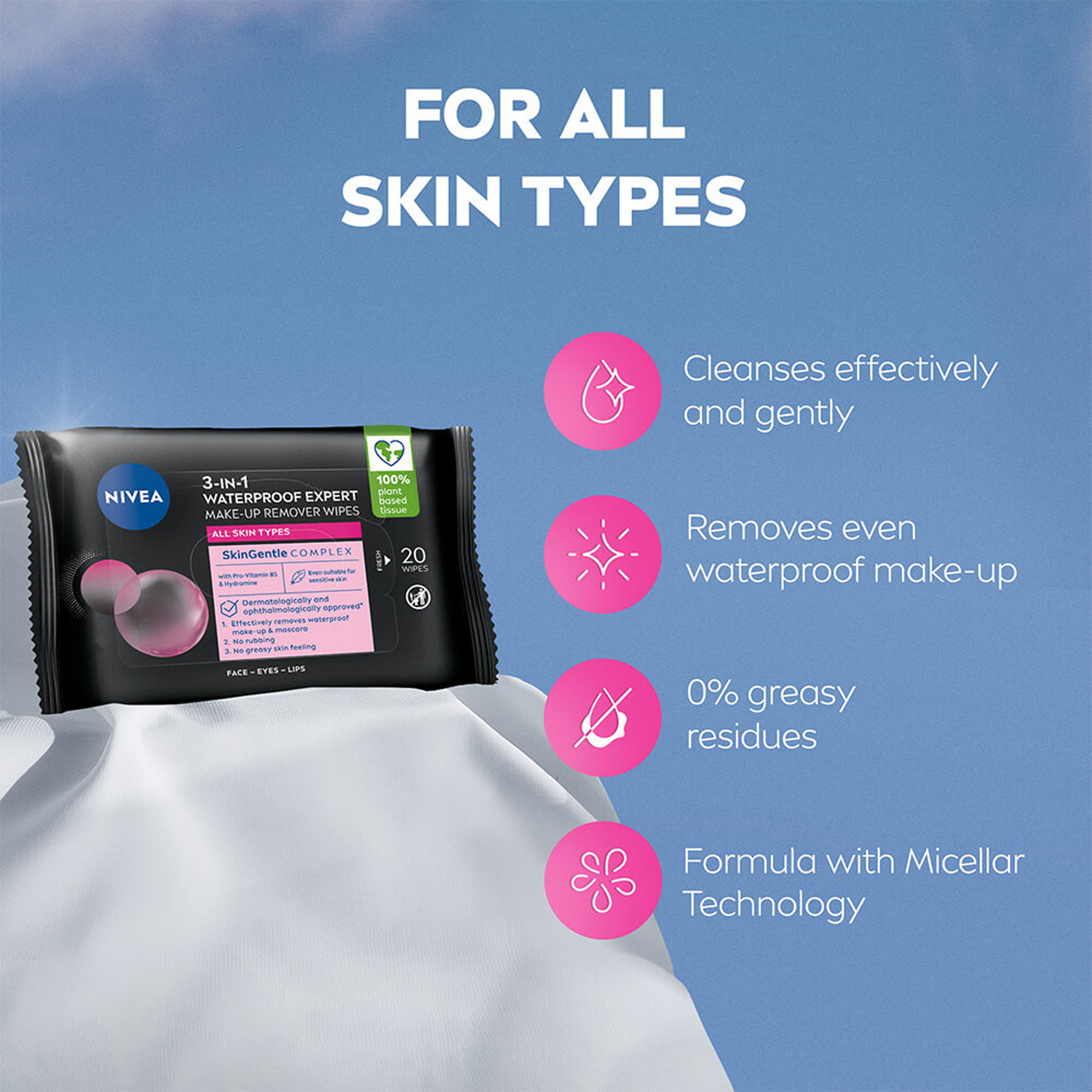 MicellAIR Expert Wipes