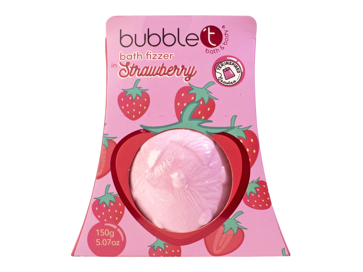 Fruitea Bath Fizzer Strawberry