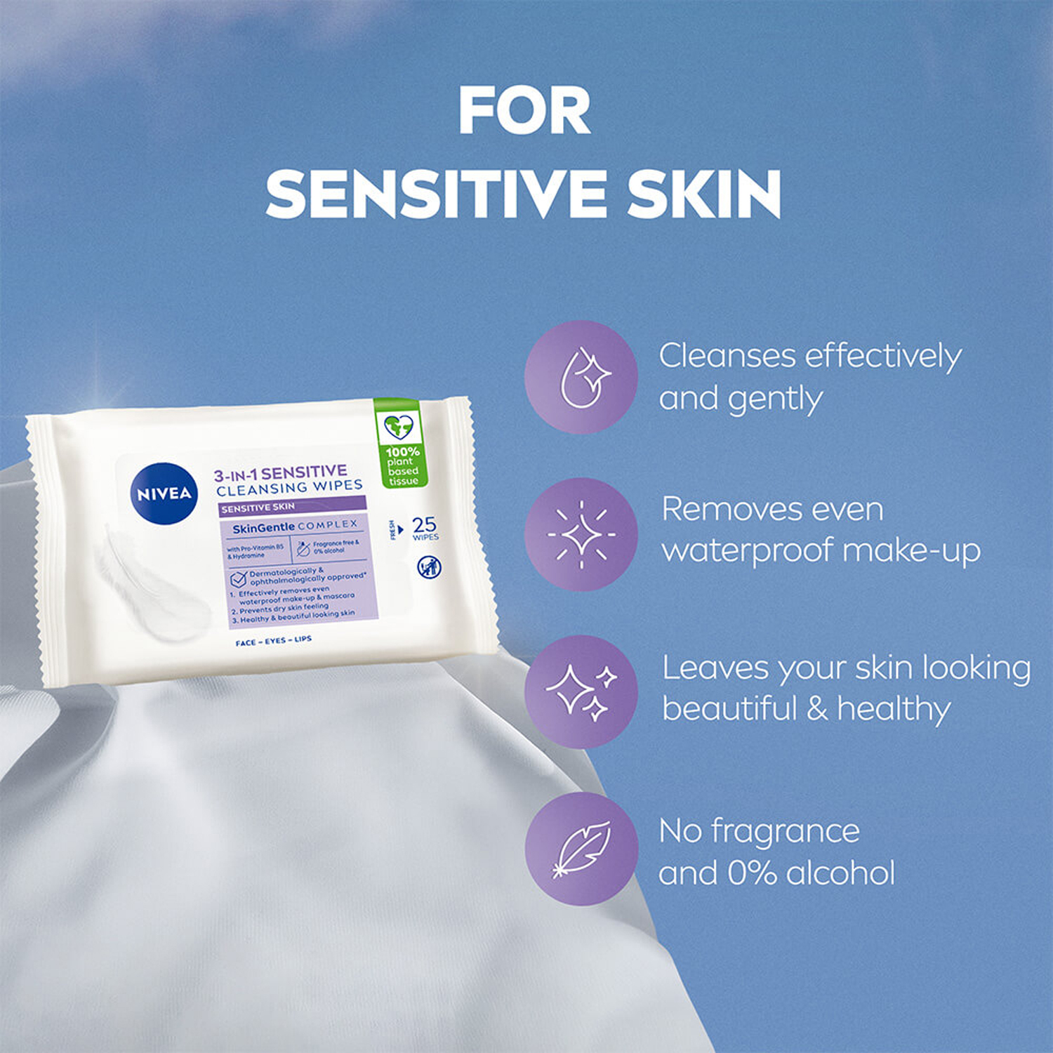 Sensitive Cleansing Wipes