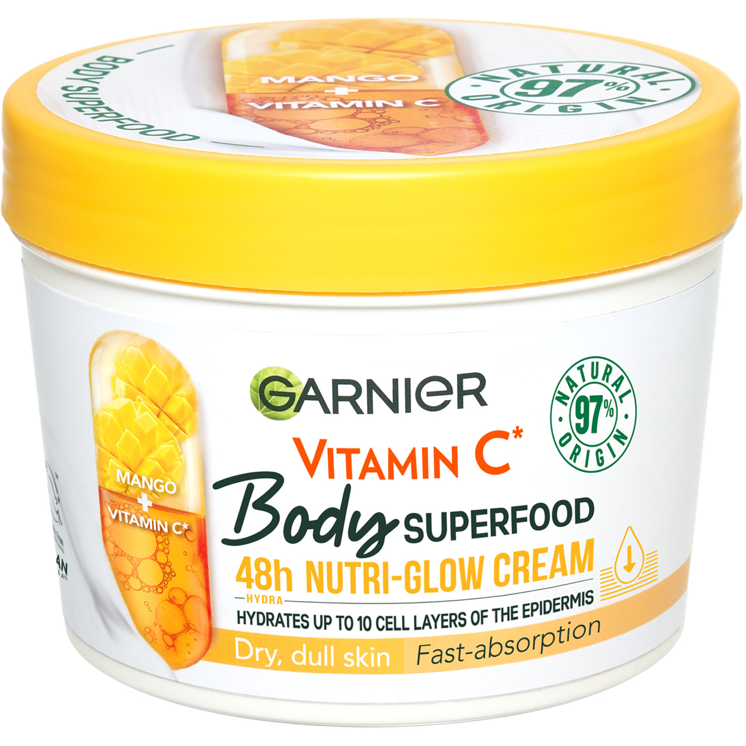 Body Superfood C-vitamin* & Mango Kroppskräm