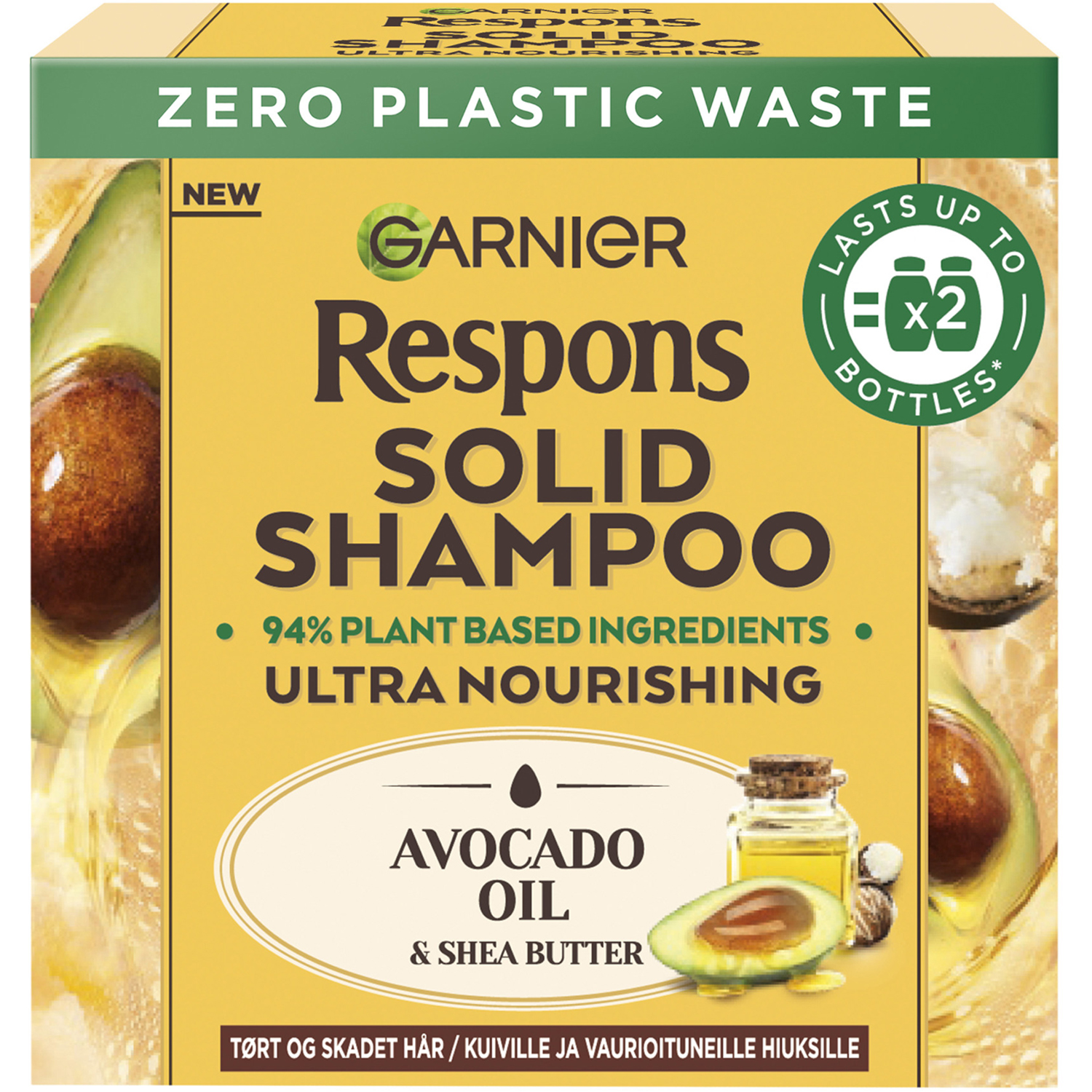 Respons Solid Avocado, 60 g Garnier Shampoo