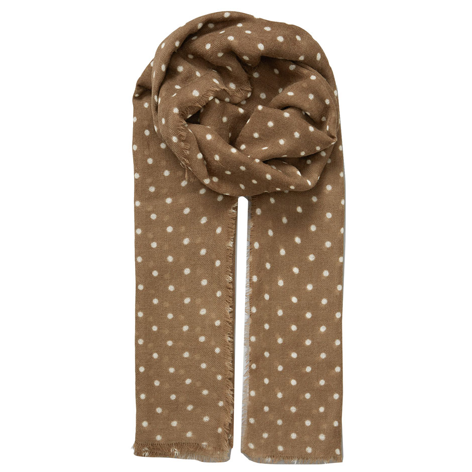 Dot Wica Scarf Decadent Chocolate