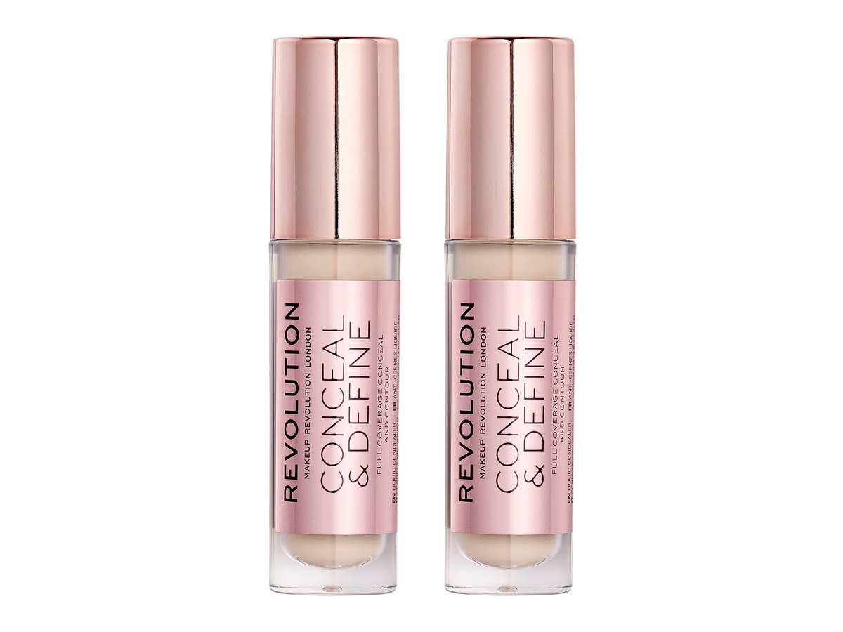 Makeup Revolution Conceal And Define Concealer 2-pk C1