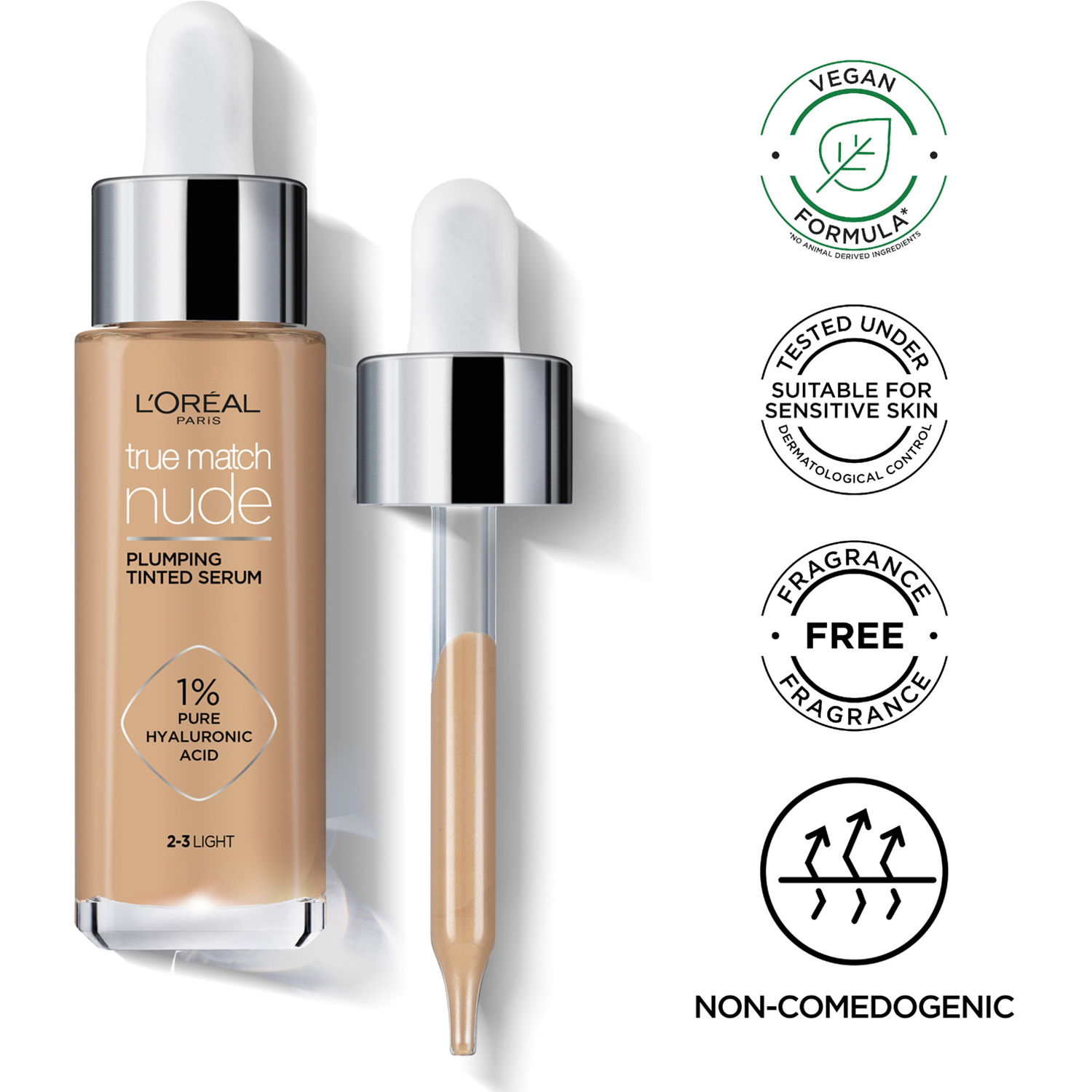 True Match Nude Plumping Tinted Serum