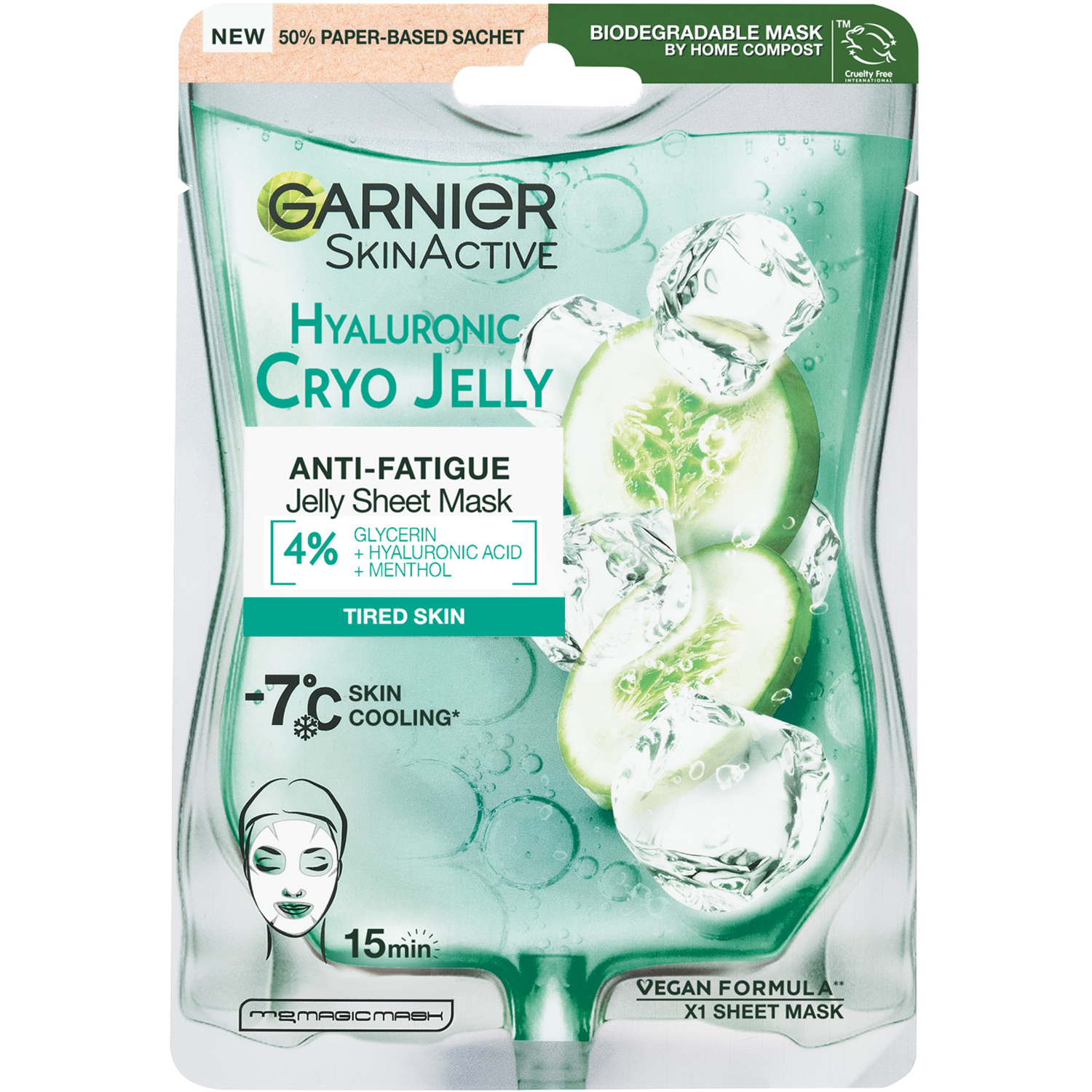 Cryo Jelly Sheet Mask Face