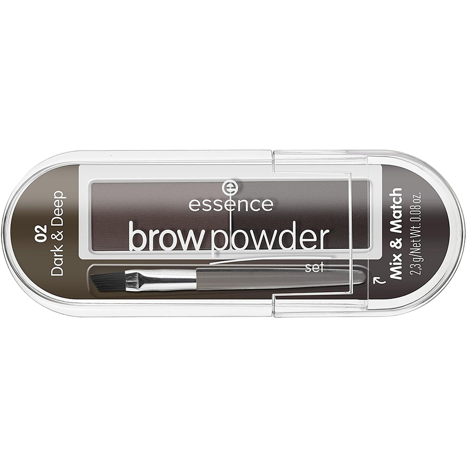 essence Brow Powder Set 02 Dark & Deep - 2,3 g