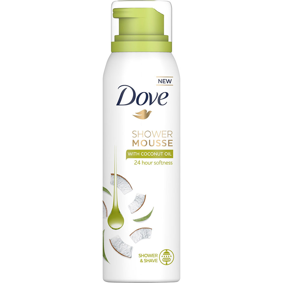 Shower Mousse Coconut Oil, 200 ml Dove Suihkugeelit