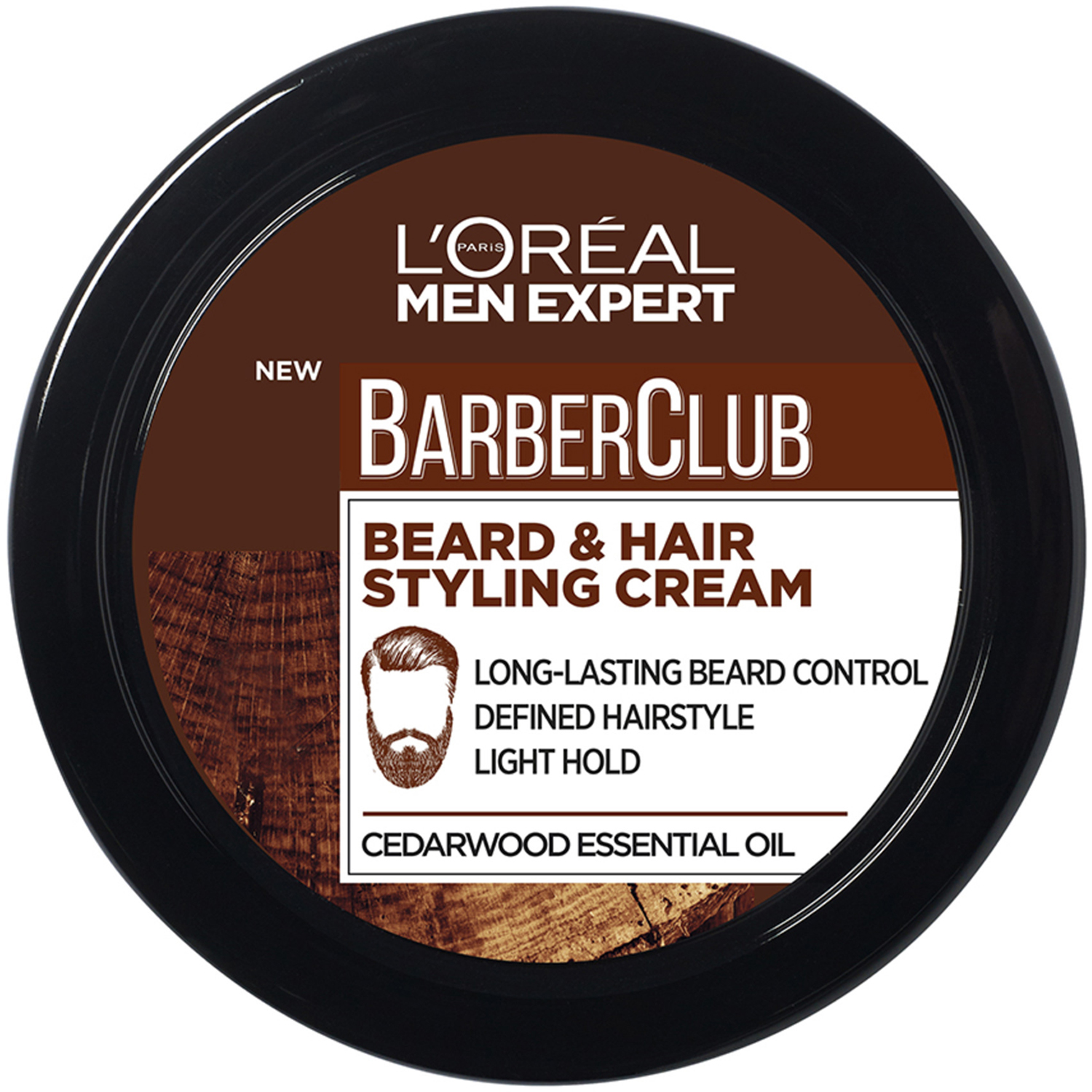 L'Oréal Paris Men Expert Barber Club Styling Cream, 75 ml L'Oréal Paris Partaöljy ja partavaha